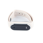 Mosquito Repellent Bracelet 5V 1A 90mah USB Rechargeable Step Counting Temperature Ultrasonic Wristband White