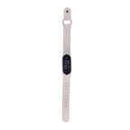 Anti Mosquito Bracelet Watch Silica Gel USB Rechargeable Ultrasonic Mosquito Repellent Bracelet for Outdoor White