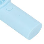 Mini Handheld Fan USB 1200mAh Battery Dual Drive Portable Handheld Fan Electric Small Fan Blue