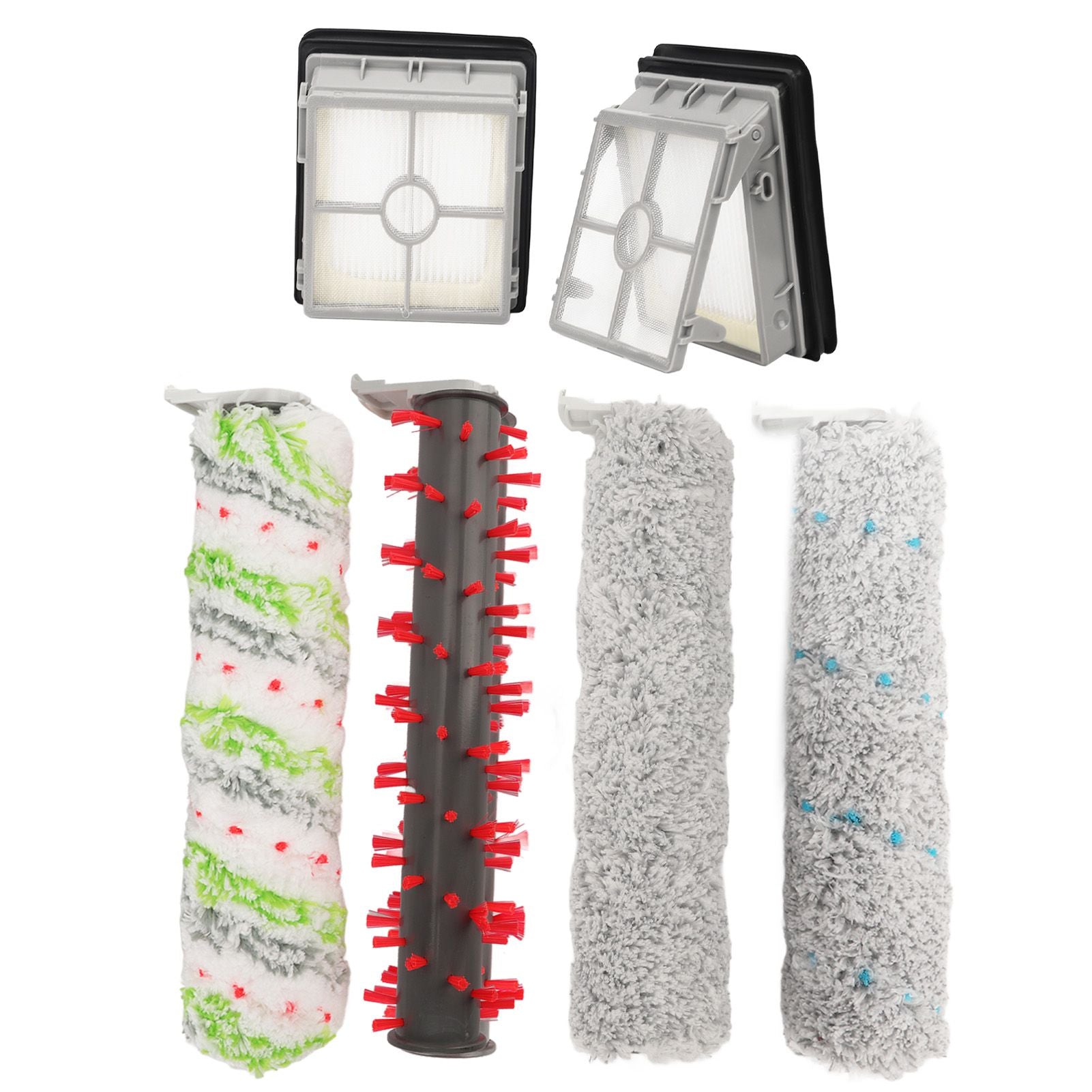 Replacement Brush Roller and Filter Multifunctional Clean Accessories for Bissell X7 3350F 2832Z 2955Z 4th Generation Vacuum Cleaner