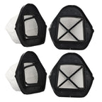 4pcs Handheld Vacuum Cleaner Filter High Strength Efficient Dust Cup Filter for XSB726N SV75 SV70 SV726