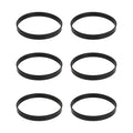 6pcs Vacuum Cleaner Belt Rubber High Strength Vacuum Belt Replacement for Bissell 7 9 10 12 14