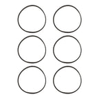 6pcs Vacuum Cleaner Belt Rubber High Strength Vacuum Belt Replacement for Bissell 7 9 10 12 14
