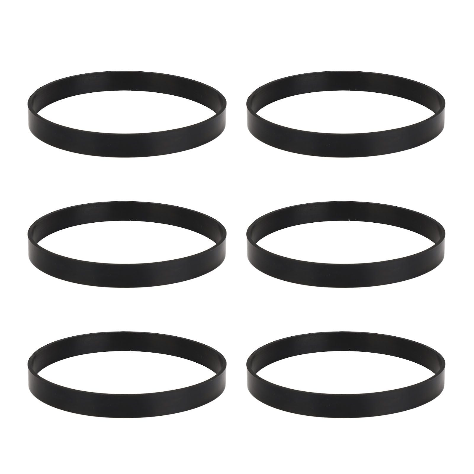 6pcs Vacuum Cleaner Belt Rubber High Strength Vacuum Belt Replacement for Bissell 7 9 10 12 14