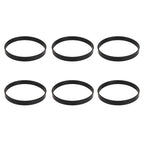 6pcs Vacuum Cleaner Belt Rubber High Strength Vacuum Belt Replacement for Bissell 7 9 10 12 14