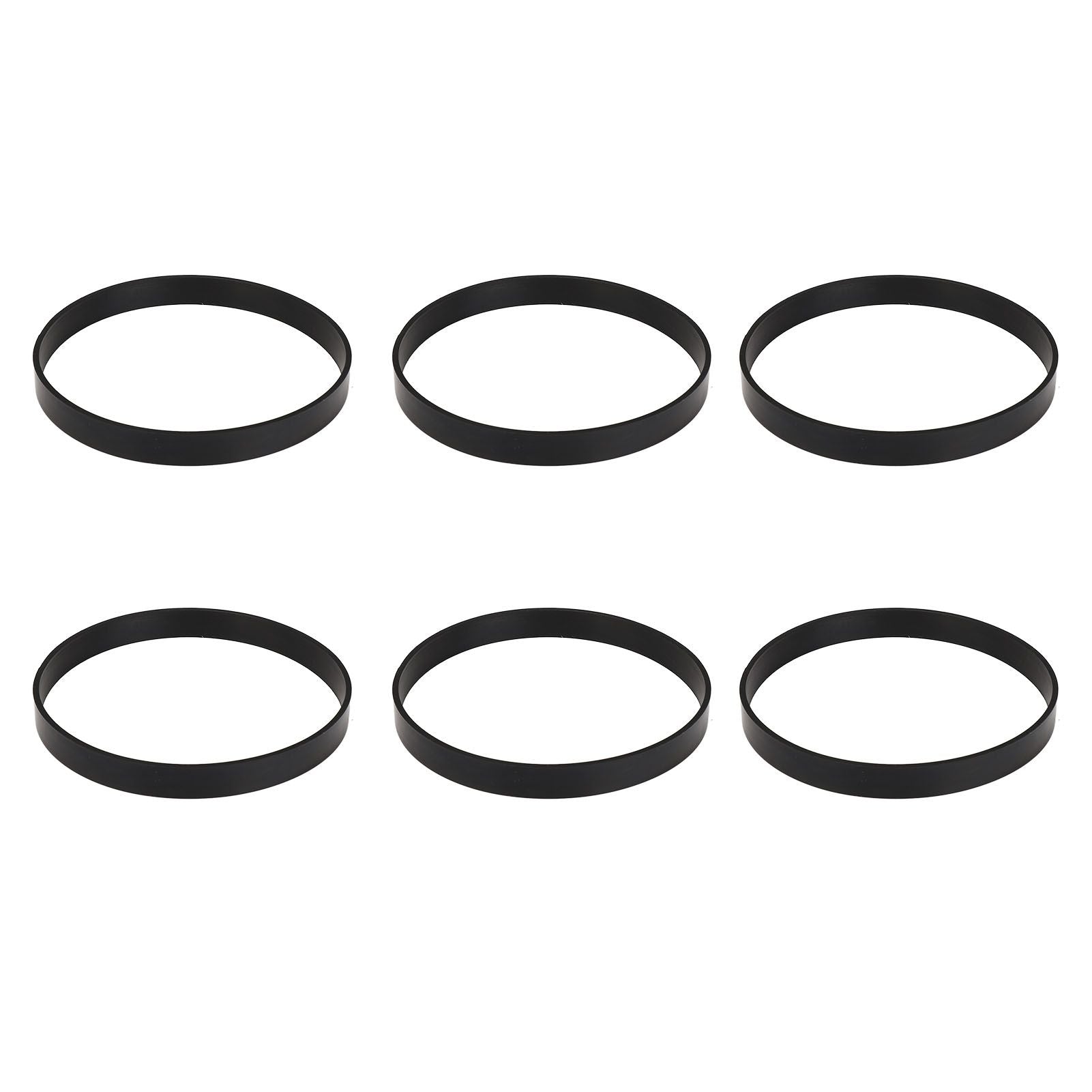 6pcs Vacuum Cleaner Belt Rubber High Strength Vacuum Belt Replacement for Bissell 7 9 10 12 14