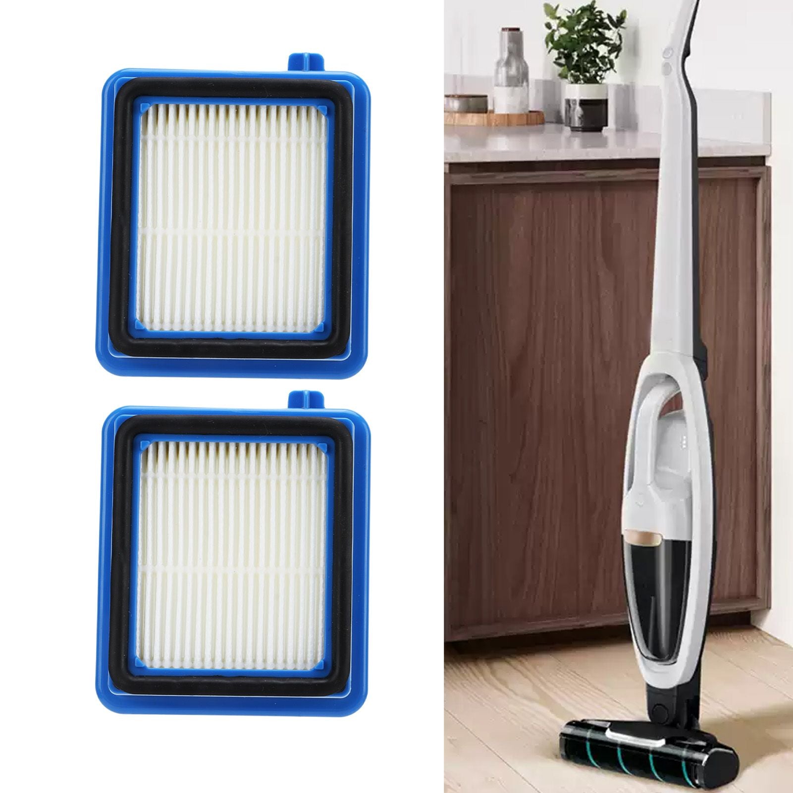 2Set Filter Element Replacement for Electrolux Q6 Q7 Q8 WQ61 WQ71 WQ81 Vacuum Cleaner Accessories