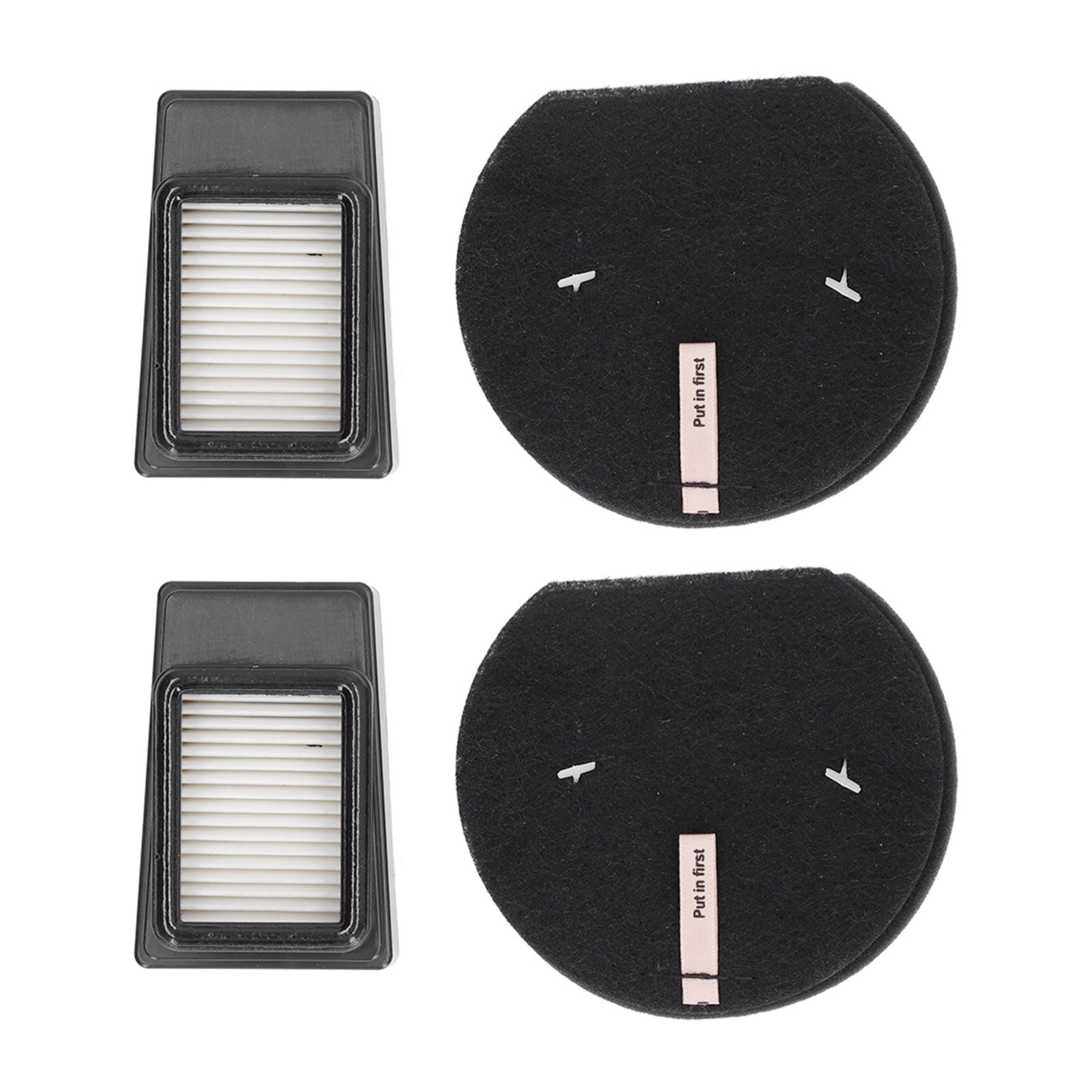 2 Sets Vacuum Cleaner Filter Set with Filter Cotton Replacement for Bissell ICON Pet 2792 1621427 621616 1621064