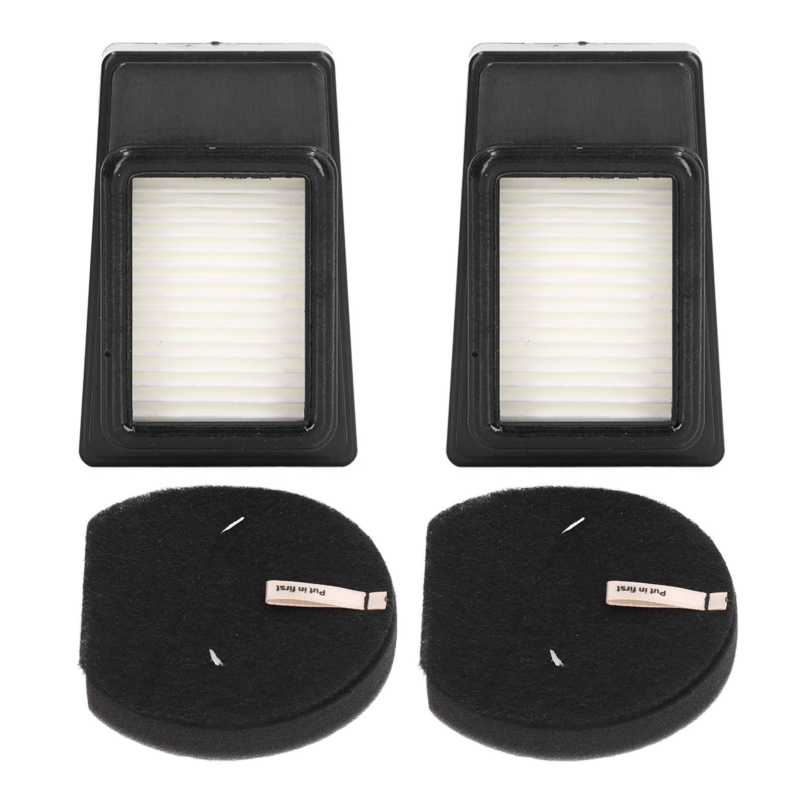 2 Sets Vacuum Cleaner Filter Set with Filter Cotton Replacement for Bissell ICON Pet 2792 1621427 621616 1621064