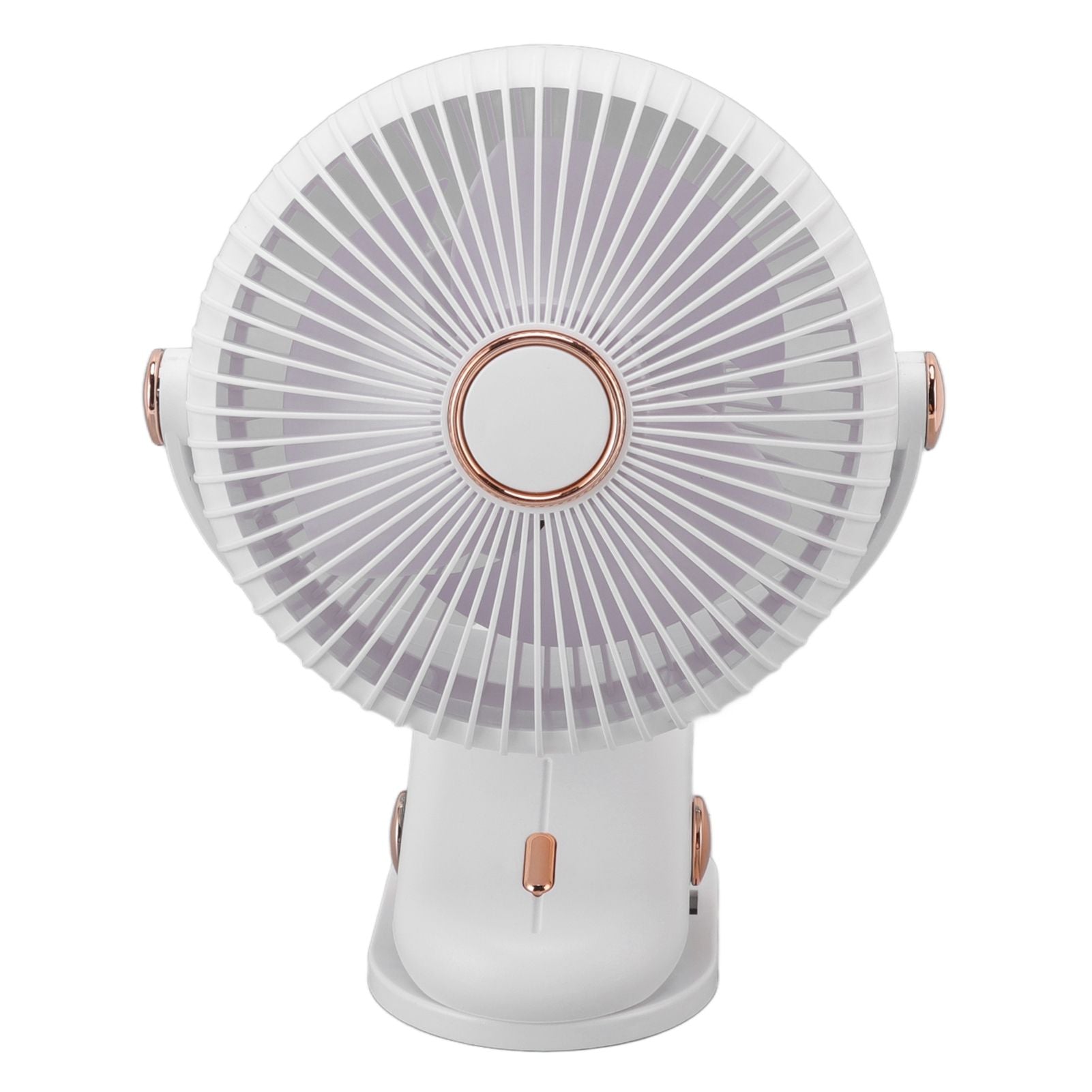 Desk Clip On Fan 3 Wind Speed Safe Design Compact Portable Desktop Fan Clip On Fan for Home Dorm Stroller White