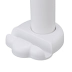 Hand Held Fan Portable USB Rechargeable Cute 3 Speed Wind Regulable ABS PC Battery Operated Fan for Travel White