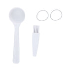 Stainless Steel Coffee Capsule Kit Reusable Filter Gasket Brush Spoon Powder Pressing Plate for EDG DG325