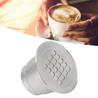 Refillable Coffee Pod Reusable Cafe Capsule Filter Stainless Steel for Maker Machine