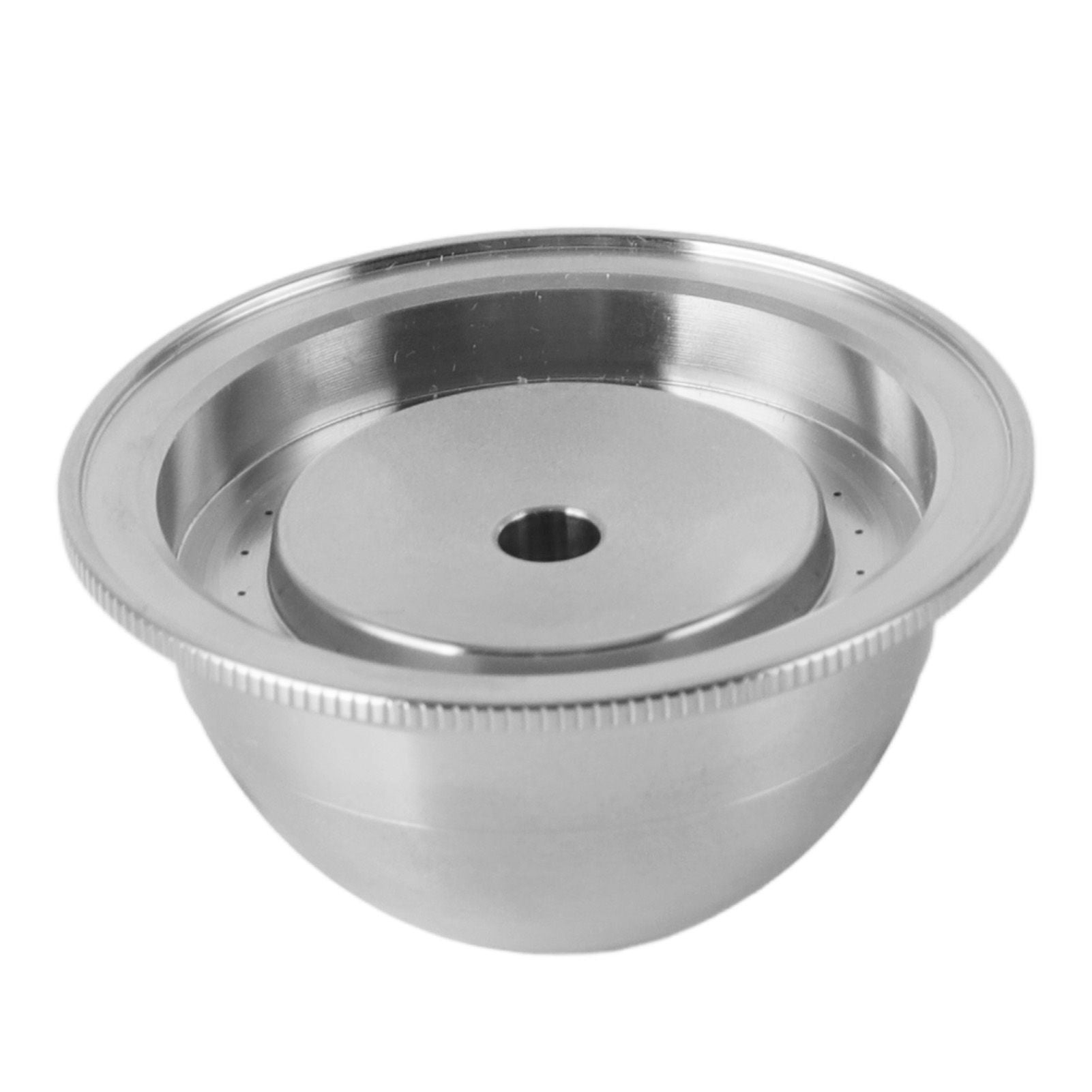 Reusable Coffee Capsule Filter Stainless Steel Refillable Coffee Machine Pod with Spoon Brush