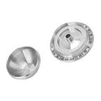 Reusable Coffee Capsule Filter Stainless Steel Refillable Coffee Machine Pod with Spoon Brush