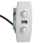 Power Recliner Switch 2 Buttons 5 Pin Lifting Chair Hand Control for Electric Sofa 12‑29V