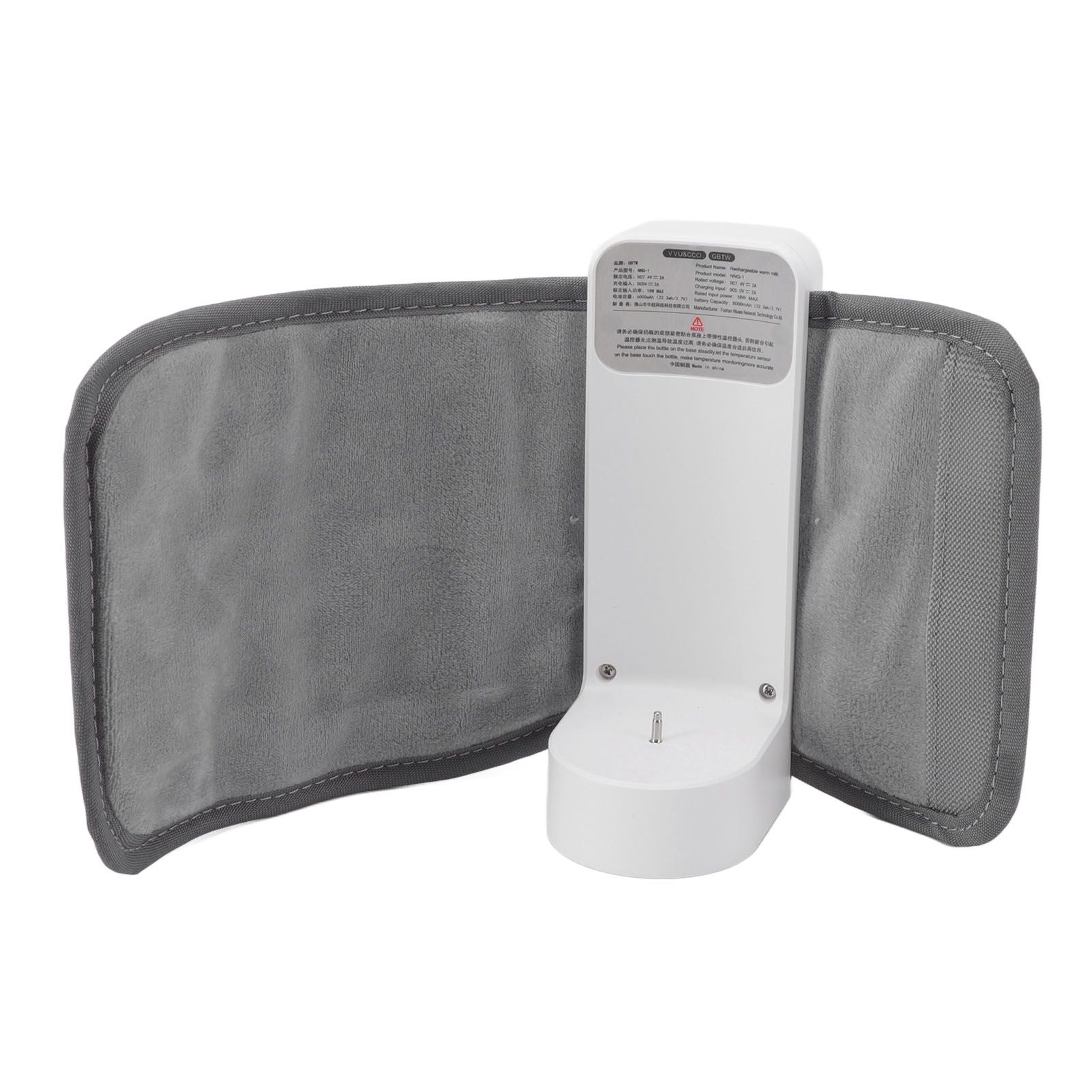 Milk Bottle Thermal Bag ABS PU 3000mah X 2P 7.4V 2A 18W Insulated USB Charging Portable Baby Nursing Tool for Breastmilk