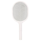 Electric Fly Swatter USB Charging Purple Light 3 Layers Safety Net Mosquito Swatter Racket with Base