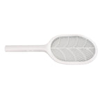Electric Fly Swatter USB Charging Purple Light 3 Layers Safety Net Mosquito Swatter Racket with Base