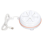 27W Mini Ultrasonic Washer USB 50 Seconds Reverse Clean Circle 30mins Self Power Off Turbine Wash Machine for Home