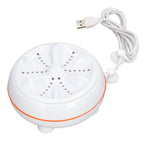 27W Mini Ultrasonic Washer USB 50 Seconds Reverse Clean Circle 30mins Self Power Off Turbine Wash Machine for Home