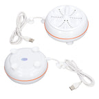 27W Mini Ultrasonic Washer USB 50 Seconds Reverse Clean Circle 30mins Self Power Off Turbine Wash Machine for Home