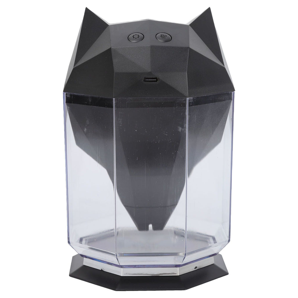 Air Humidifier Large Capacity Desktop Separated Electric Water Diffuser for Home Office Black