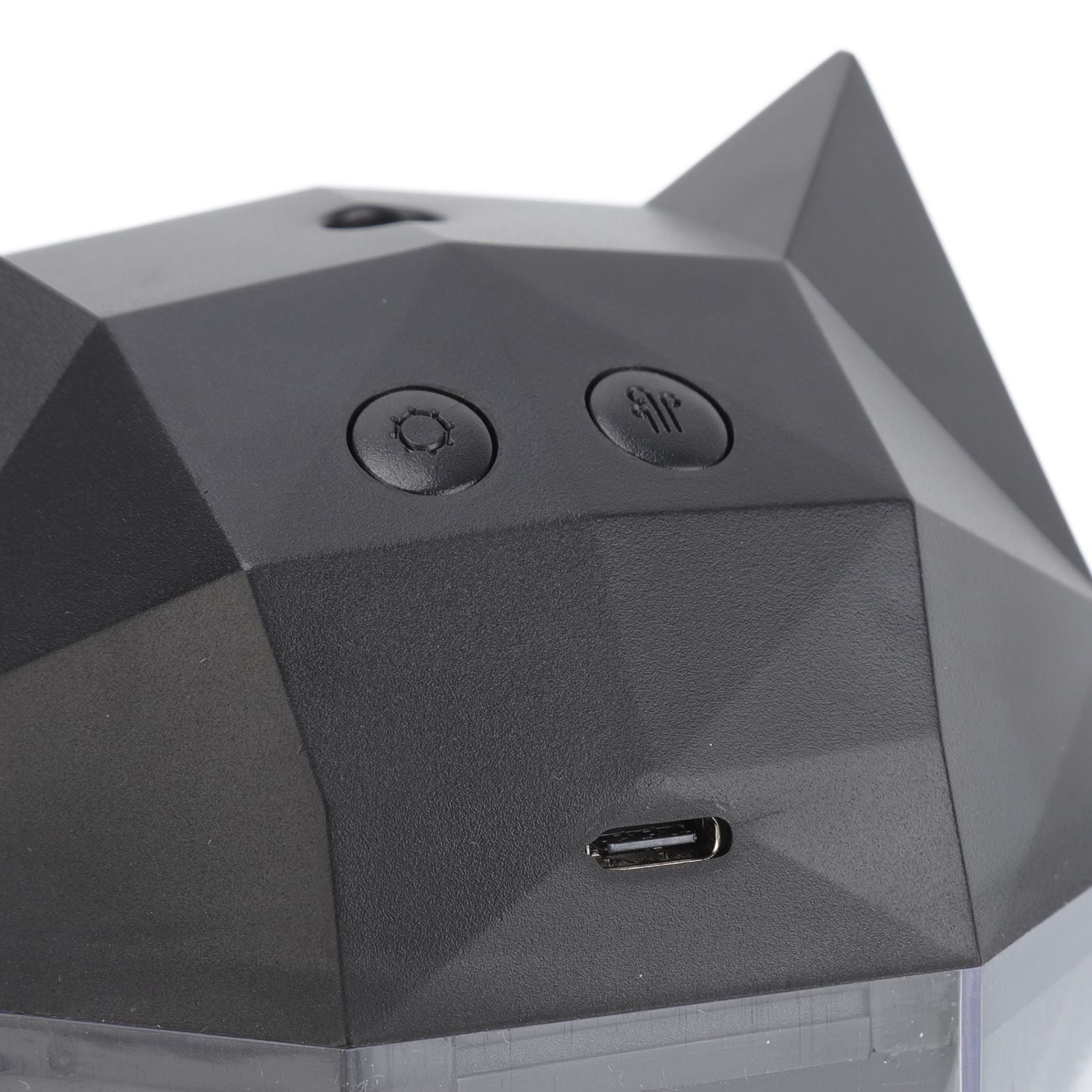 Air Humidifier Large Capacity Desktop Separated Electric Water Diffuser for Home Office Black