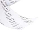 Window Screen Repair Fill Hole Self Adhesive Fine Mesh Screen Tape Mesh Repair for Mosquito Repellent 5cmx2m/2.0x78.7in White