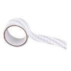 Window Screen Repair Fill Hole Self Adhesive Fine Mesh Screen Tape Mesh Repair for Mosquito Repellent 5cmx2m/2.0x78.7in White