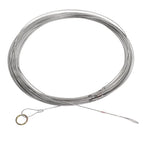 Steel Wire Measuring Rope Good Flexibility Sturdy Steel Rope Measuring Cord with Scale for Well Construction 30m/98.4ft