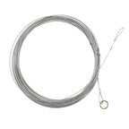 Steel Wire Measuring Rope Good Flexibility Sturdy Steel Rope Measuring Cord with Scale for Well Construction 30m/98.4ft