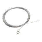 Steel Wire Measuring Rope Good Flexibility Sturdy Steel Rope Measuring Cord with Scale for Well Construction 30m/98.4ft
