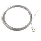 Steel Wire Measuring Rope Good Flexibility Sturdy Steel Rope Measuring Cord with Scale for Well Construction 30m/98.4ft
