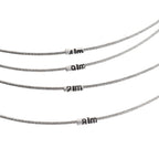 Steel Wire Measuring Rope Good Flexibility Sturdy Steel Rope Measuring Cord with Scale for Well Construction 30m/98.4ft
