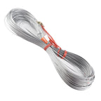 Steel Wire Measuring Rope Good Flexibility Sturdy Steel Rope Measuring Cord with Scale for Well Construction 100m/328.1ft
