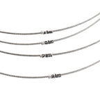 Steel Wire Measuring Rope Good Flexibility Sturdy Steel Rope Measuring Cord with Scale for Well Construction 100m/328.1ft