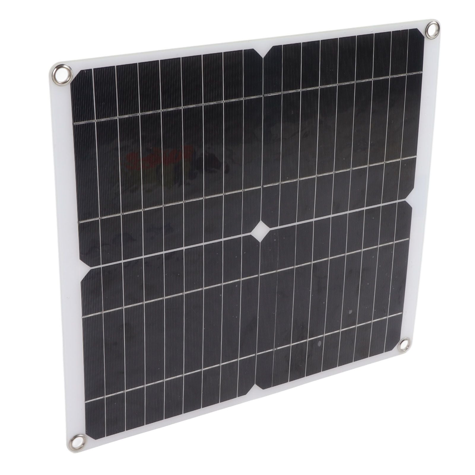 Solar Panel Kit 20W 12V Monocrystalline IP65 Waterproof DIY Solar Panel with 10A Solar Charge Controller for Outdoor
