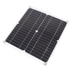 Solar Panel Kit 20W 12V Monocrystalline IP65 Waterproof DIY Solar Panel with 10A Solar Charge Controller for Outdoor