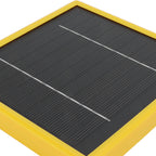 5W 12V Solar Powered Fan with Bracket Portable DIY Cooling Ventilation Fan with Solar Panel for Chicken Coop Greenhouse