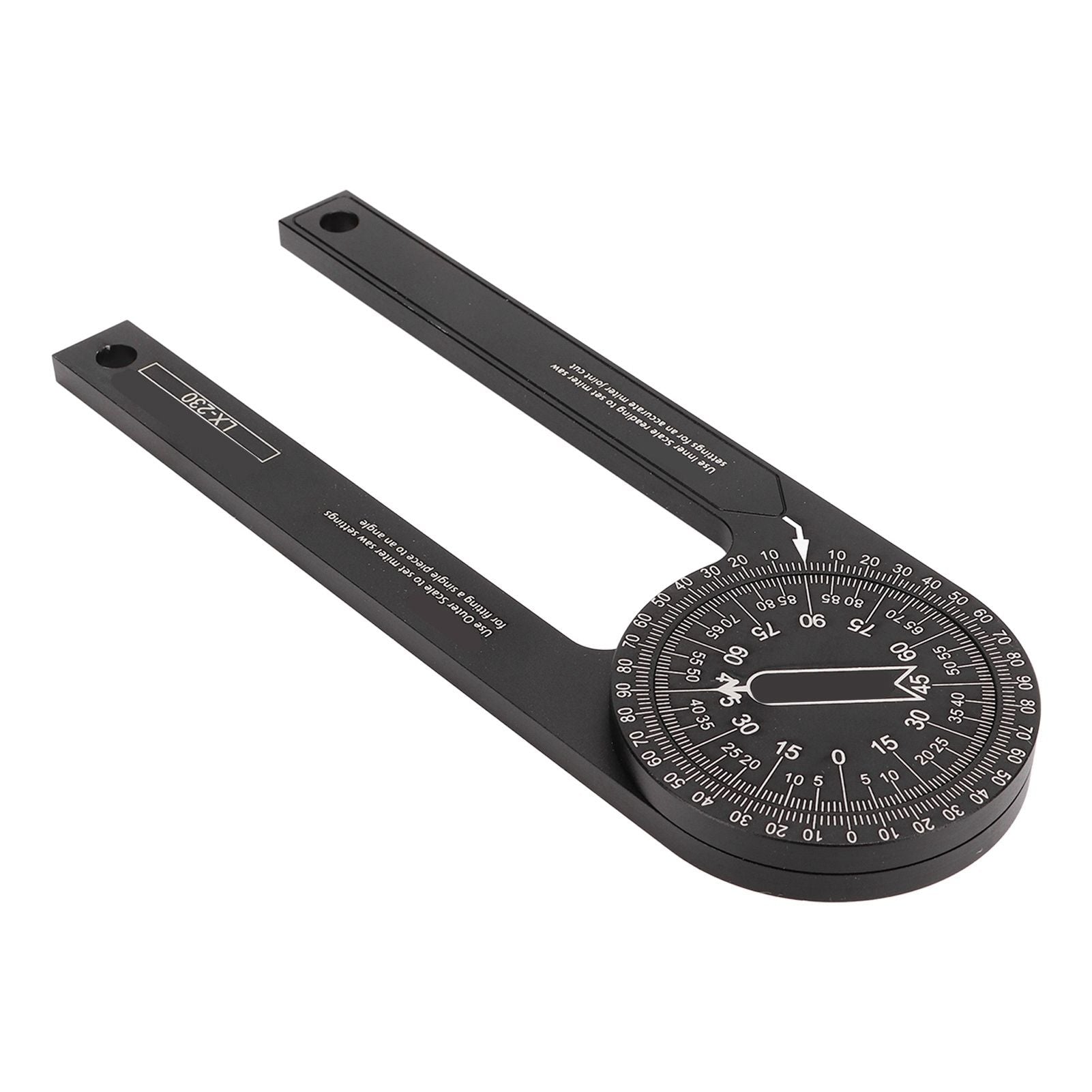 Miter Saw Protractor 360 Degrees Miter Angle Finder Woodworking Positioning Protractor