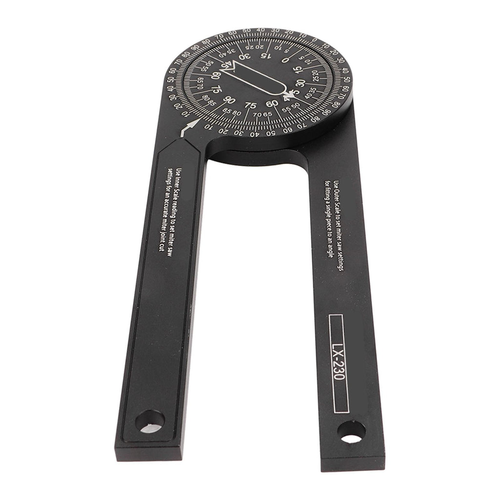 Miter Saw Protractor 360 Degrees Miter Angle Finder Woodworking Positioning Protractor