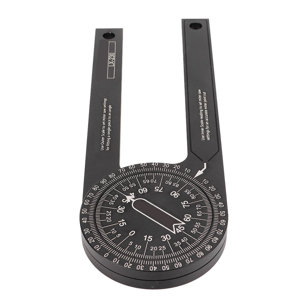 Miter Saw Protractor 360 Degrees Miter Angle Finder Woodworking Positioning Protractor