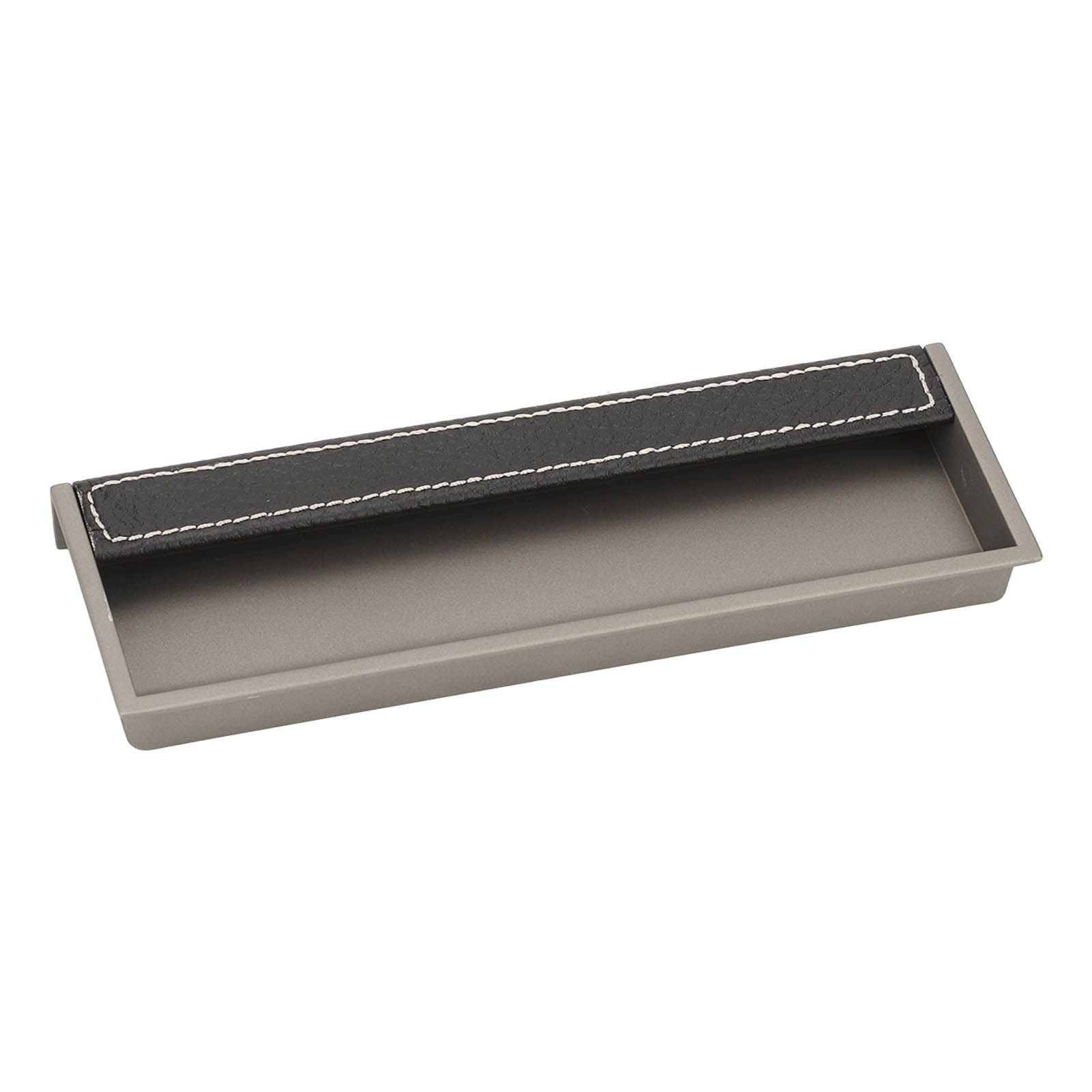 Wardrobe Handle Embedded Door Cabinet Handle Sliding Door Concealed Cabinet Drawer Handle Black