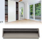 Wardrobe Handle Embedded Door Cabinet Handle Sliding Door Concealed Cabinet Drawer Handle Black