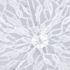 White Lace Parasol Umbrella J Handle Elegant Appearance Bridal Lace Umbrella for Wedding Party Decorations Prom
