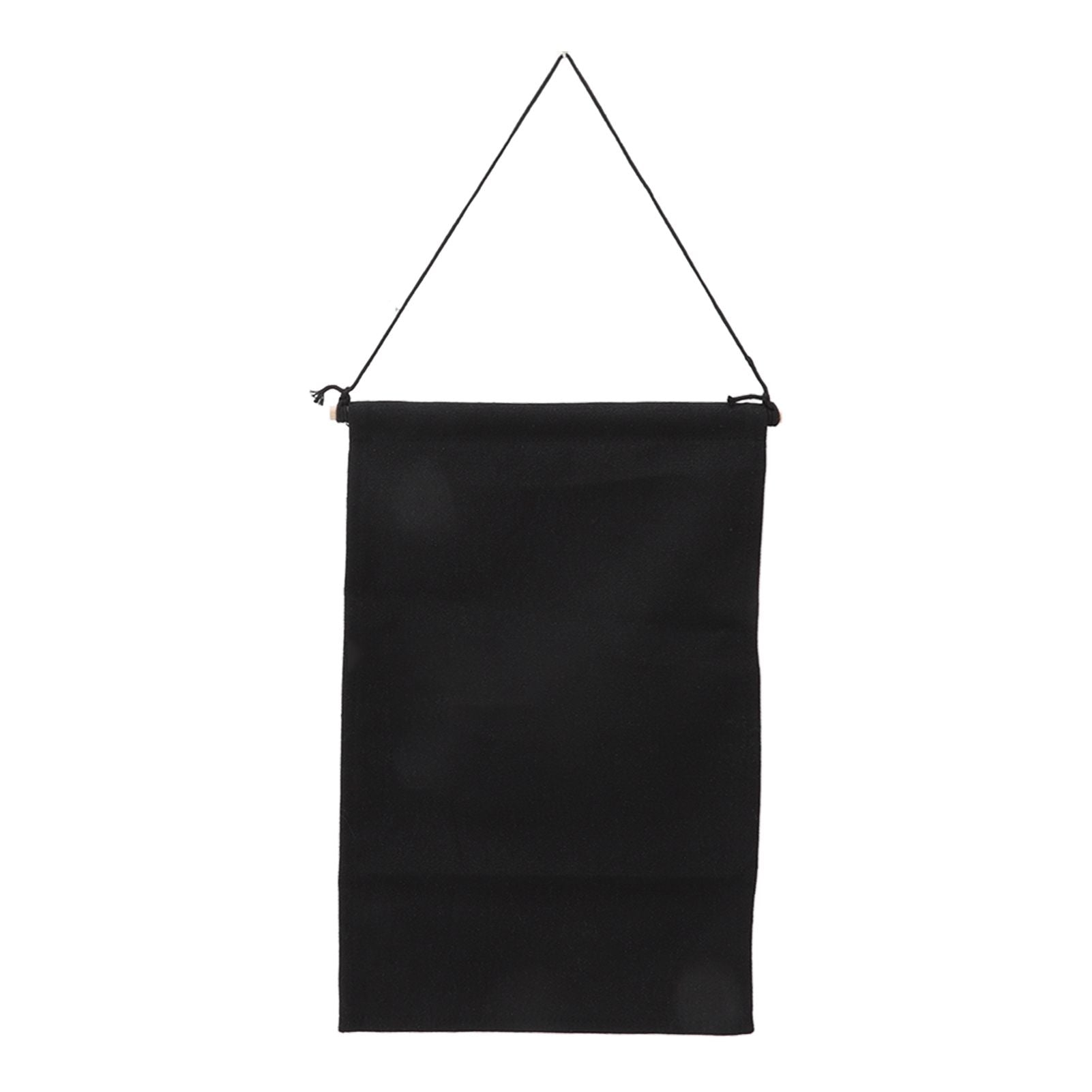Brooch Storage Hanging Flag Multi Purpose Stylish Classic Pin Collection Organizers Banners for Home Office Dorm Black S 35x22.5cm 25cm(wooden Stick)