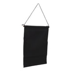 Brooch Storage Hanging Flag Multi Purpose Stylish Classic Pin Collection Organizers Banners for Home Office Dorm Black S 35x22.5cm 25cm(wooden Stick)