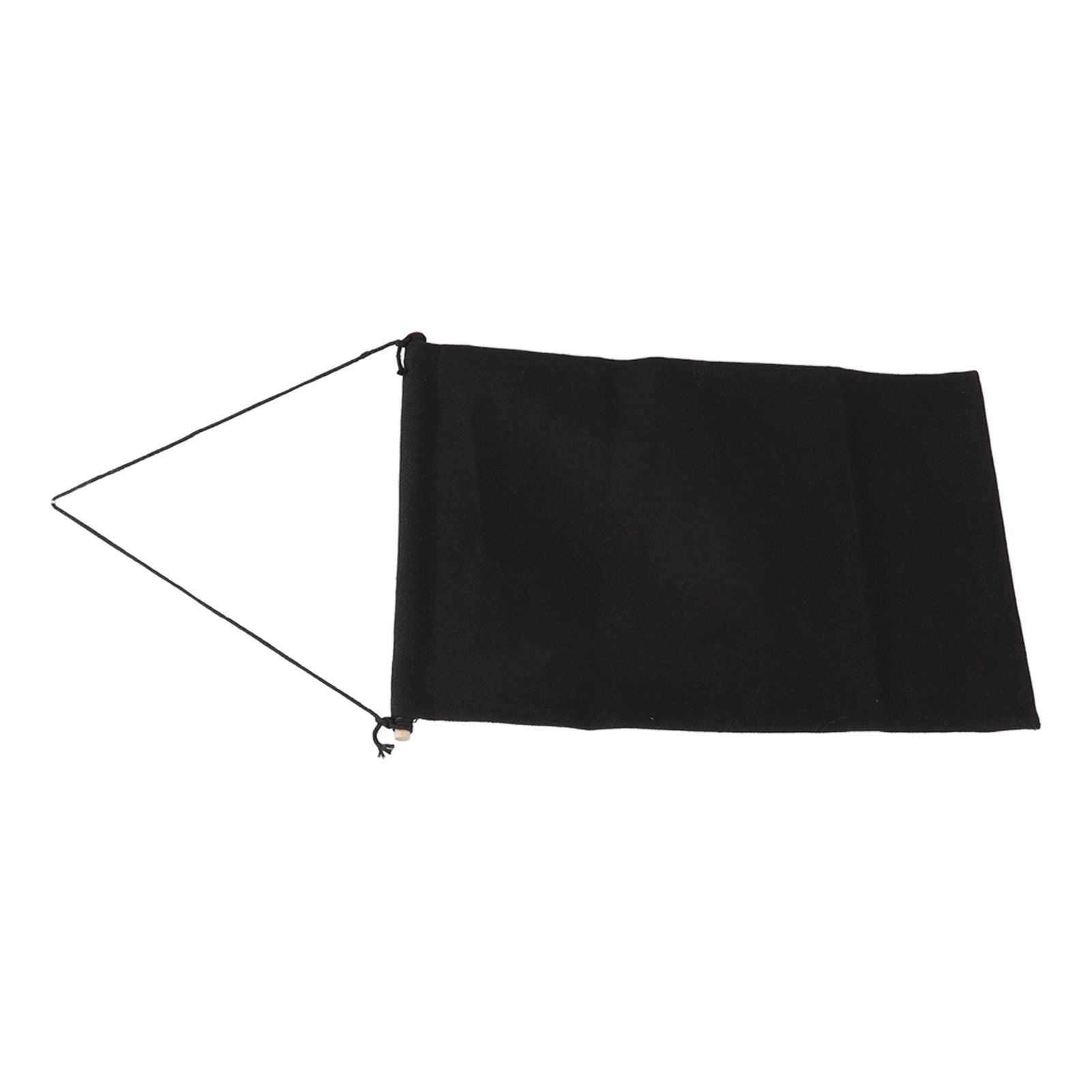 Brooch Storage Hanging Flag Multi Purpose Stylish Classic Pin Collection Organizers Banners for Home Office Dorm Black S 35x22.5cm 25cm(wooden Stick)
