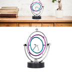 Perpetual Motion Toy Innovative Large Circle Dolphin Perpetual Swing Toy for Home Office